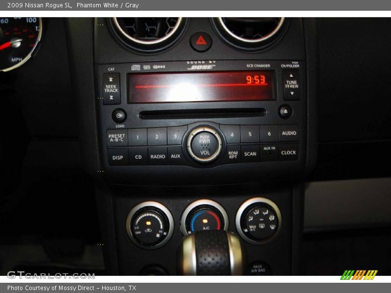 Phantom White / Gray 2009 Nissan Rogue SL