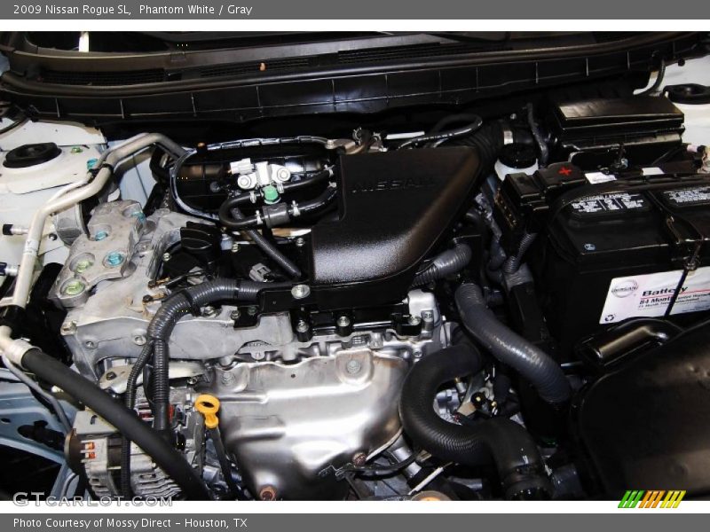 Phantom White / Gray 2009 Nissan Rogue SL