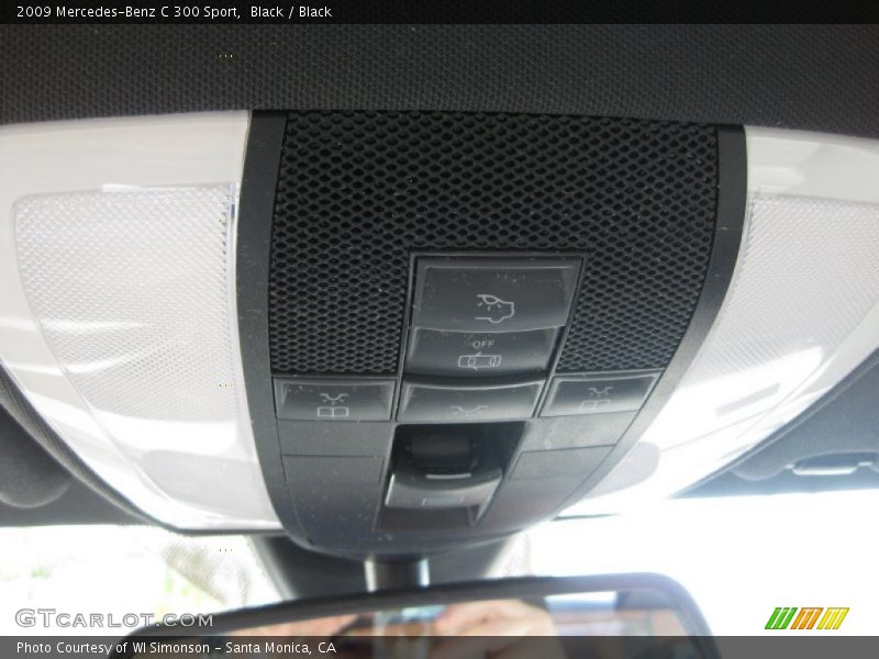 Black / Black 2009 Mercedes-Benz C 300 Sport