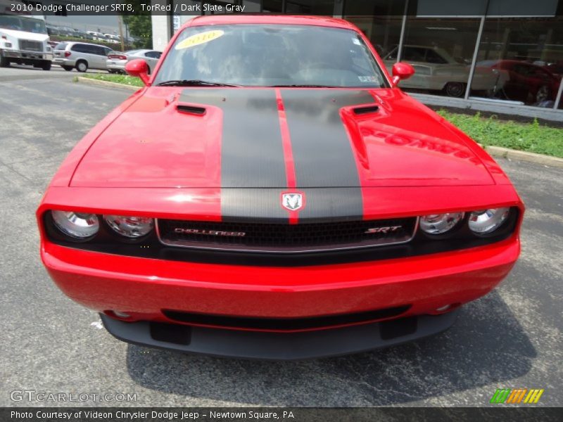 TorRed / Dark Slate Gray 2010 Dodge Challenger SRT8