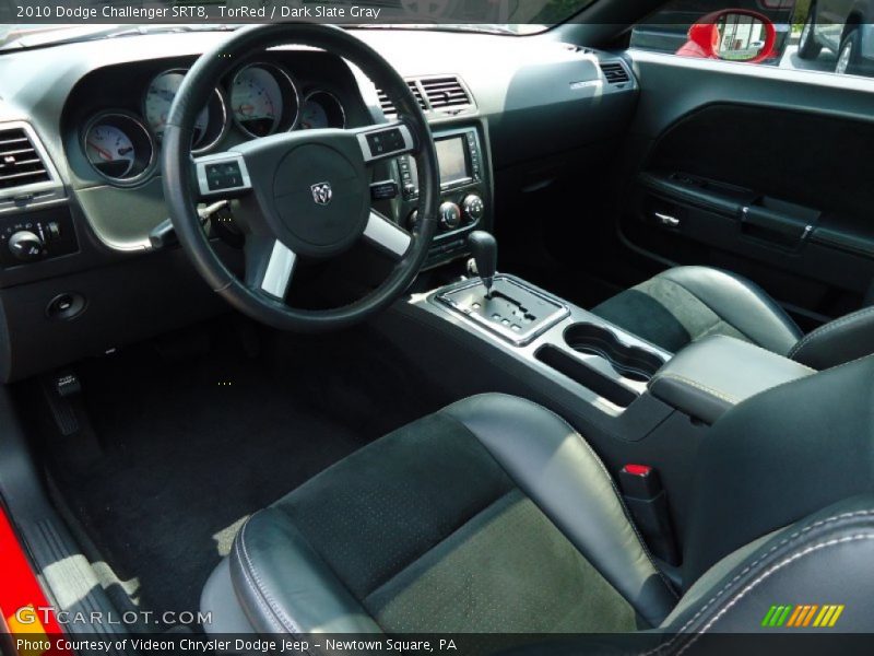 Dark Slate Gray Interior - 2010 Challenger SRT8 
