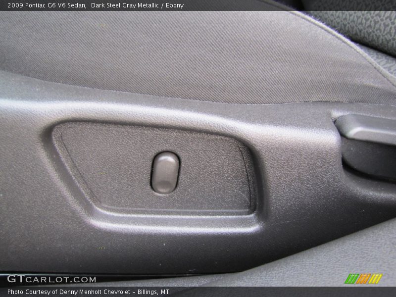 Dark Steel Gray Metallic / Ebony 2009 Pontiac G6 V6 Sedan