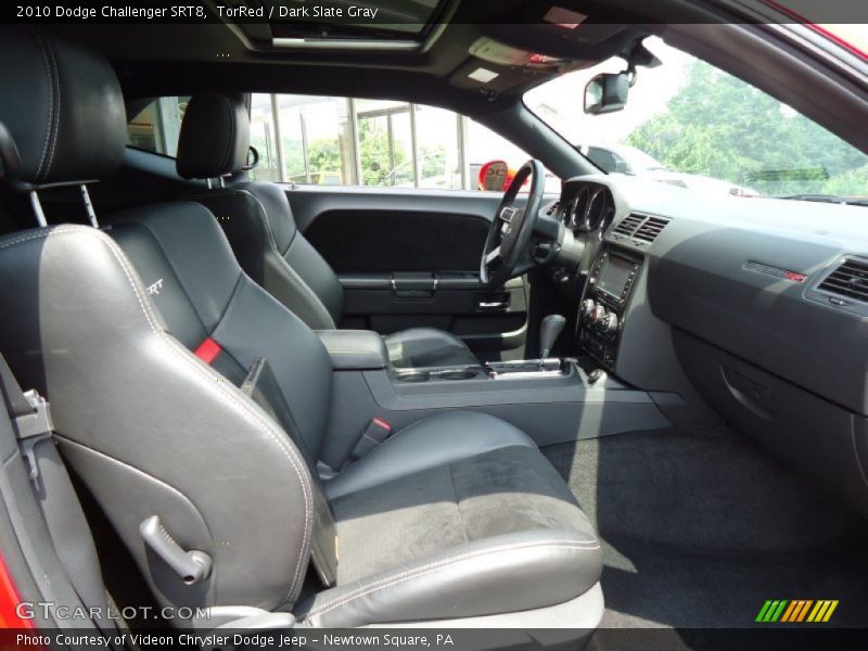 TorRed / Dark Slate Gray 2010 Dodge Challenger SRT8