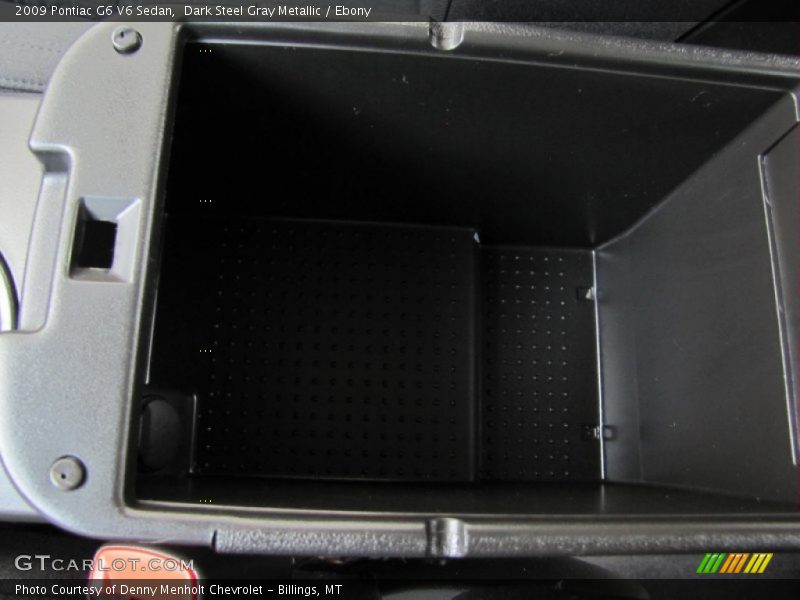 Dark Steel Gray Metallic / Ebony 2009 Pontiac G6 V6 Sedan