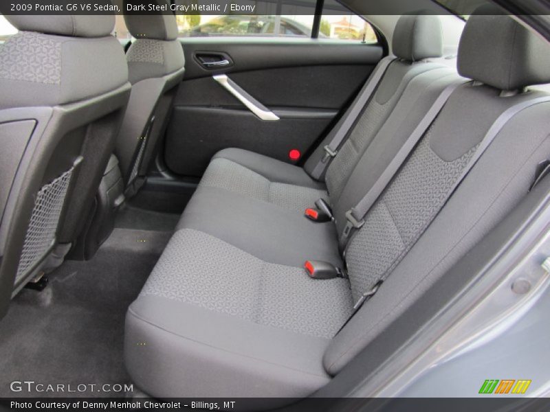 Dark Steel Gray Metallic / Ebony 2009 Pontiac G6 V6 Sedan
