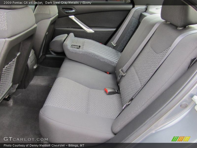 Dark Steel Gray Metallic / Ebony 2009 Pontiac G6 V6 Sedan