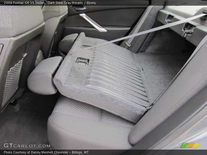 Dark Steel Gray Metallic / Ebony 2009 Pontiac G6 V6 Sedan