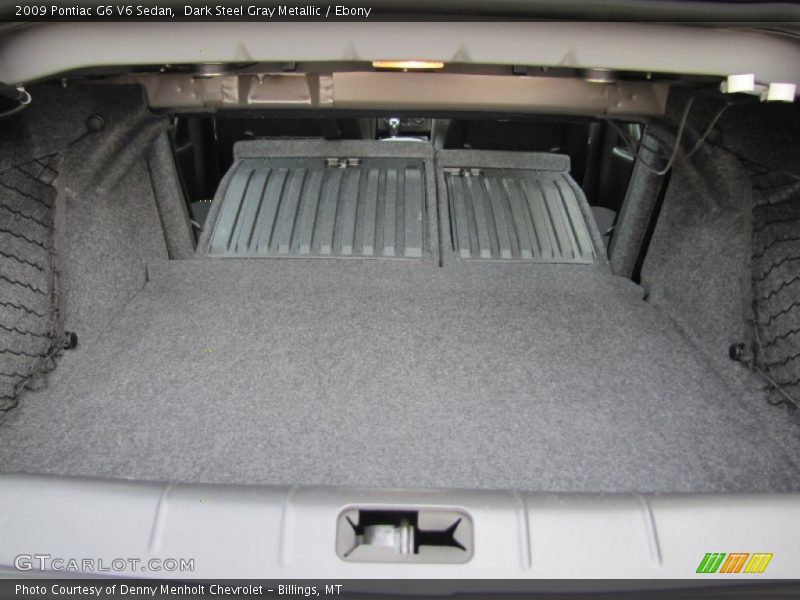 Dark Steel Gray Metallic / Ebony 2009 Pontiac G6 V6 Sedan