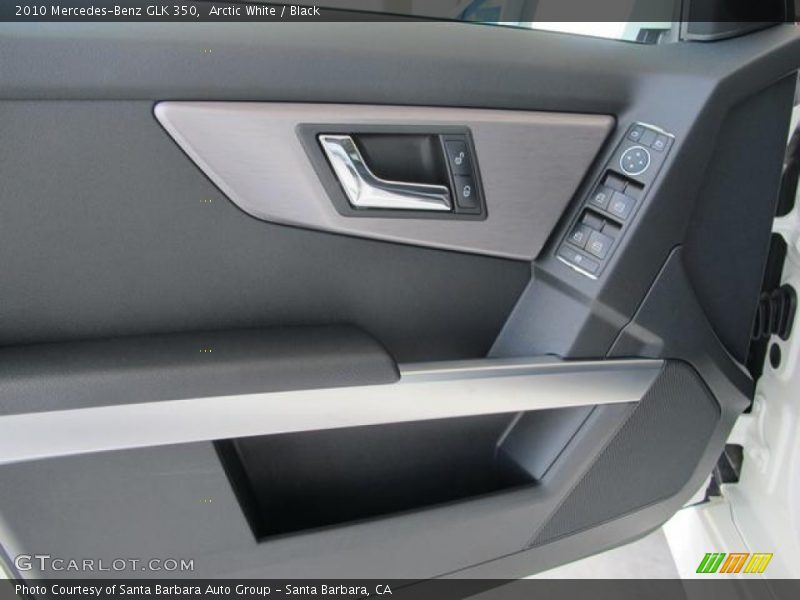 Arctic White / Black 2010 Mercedes-Benz GLK 350