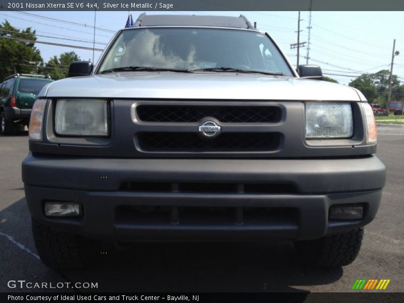 Silver Ice Metallic / Sage 2001 Nissan Xterra SE V6 4x4