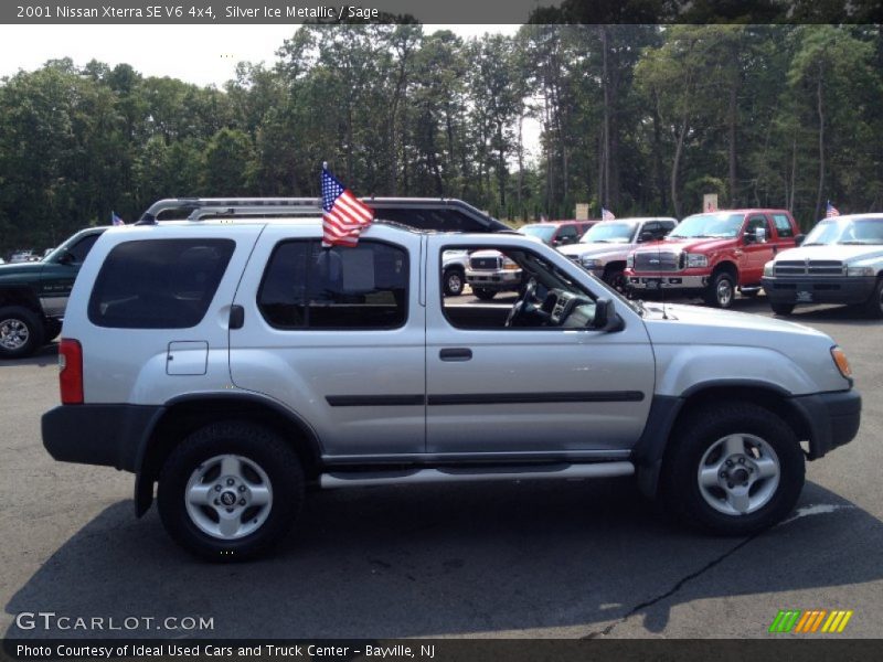 Silver Ice Metallic / Sage 2001 Nissan Xterra SE V6 4x4