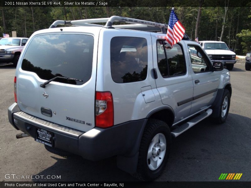 Silver Ice Metallic / Sage 2001 Nissan Xterra SE V6 4x4