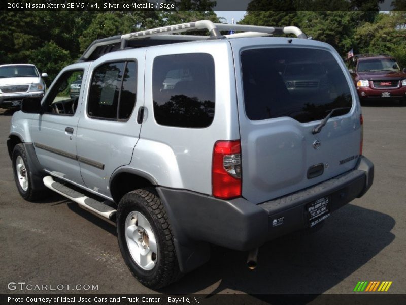 Silver Ice Metallic / Sage 2001 Nissan Xterra SE V6 4x4