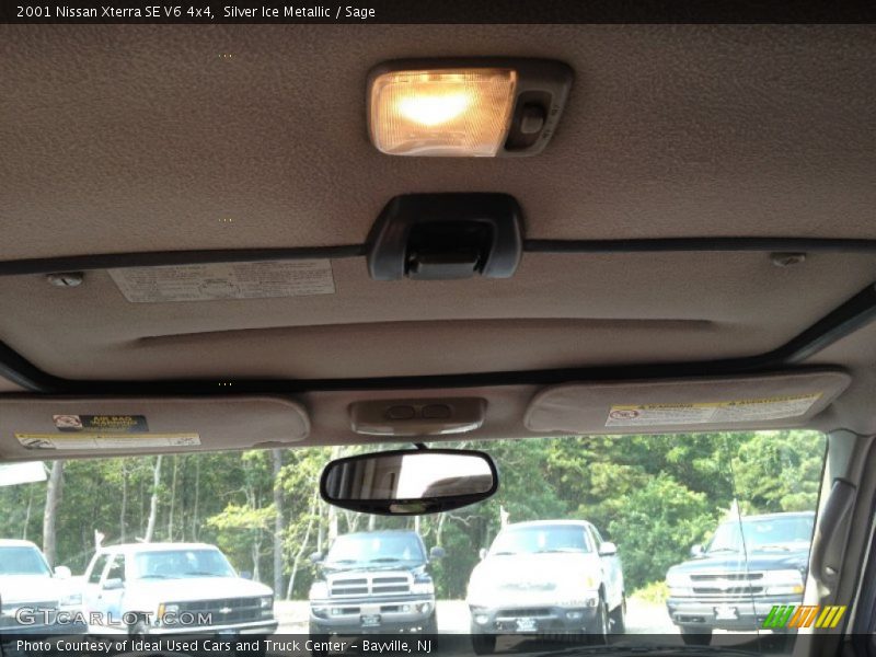 Silver Ice Metallic / Sage 2001 Nissan Xterra SE V6 4x4