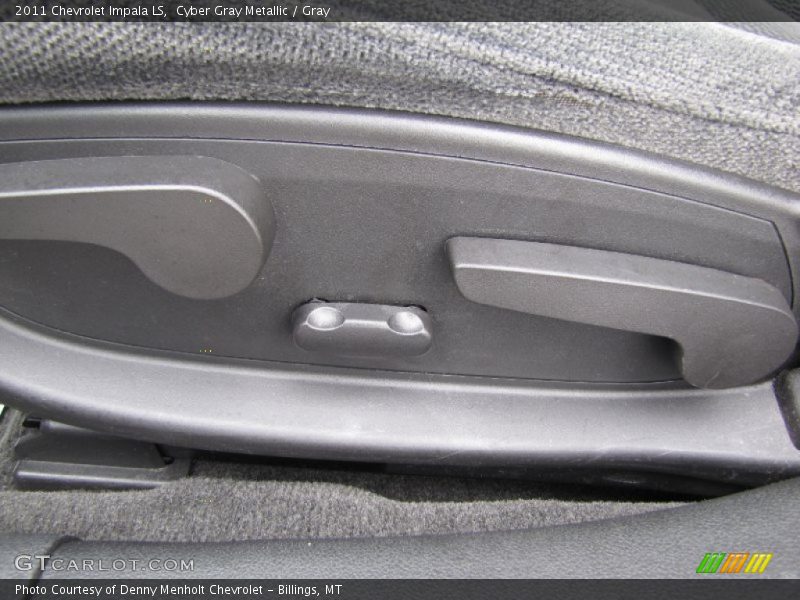Cyber Gray Metallic / Gray 2011 Chevrolet Impala LS