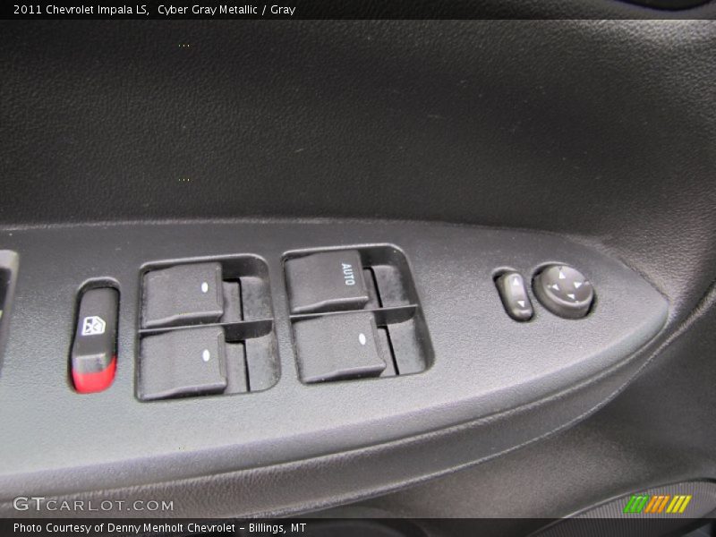 Cyber Gray Metallic / Gray 2011 Chevrolet Impala LS