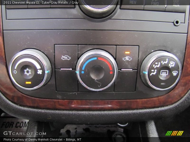 Cyber Gray Metallic / Gray 2011 Chevrolet Impala LS