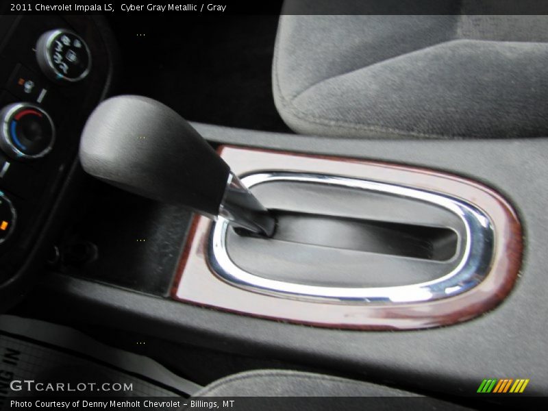 Cyber Gray Metallic / Gray 2011 Chevrolet Impala LS