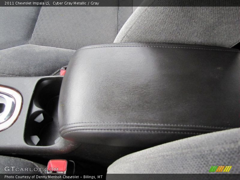 Cyber Gray Metallic / Gray 2011 Chevrolet Impala LS