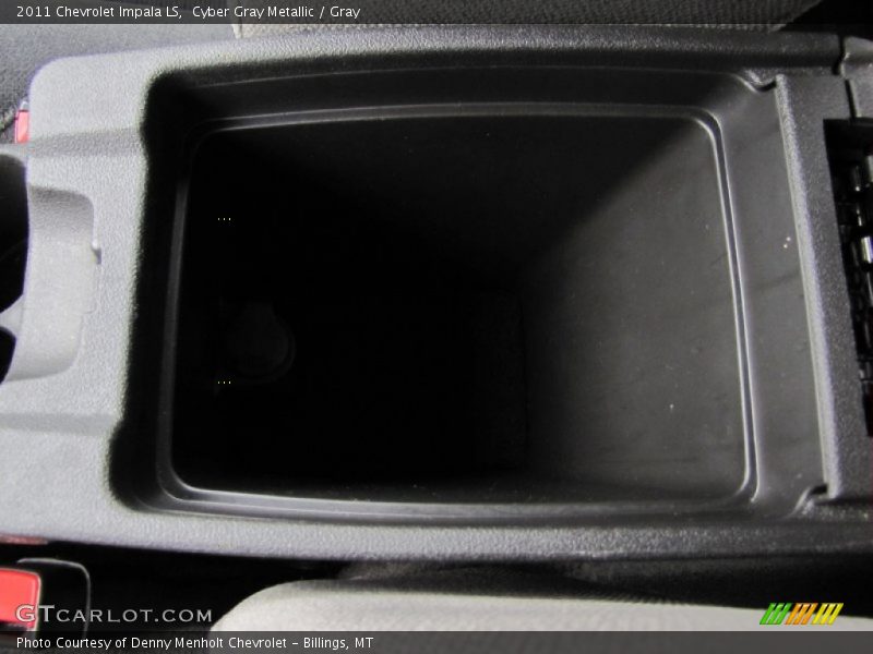 Cyber Gray Metallic / Gray 2011 Chevrolet Impala LS