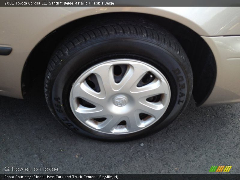 Sandrift Beige Metallic / Pebble Beige 2001 Toyota Corolla CE
