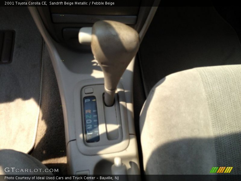 Sandrift Beige Metallic / Pebble Beige 2001 Toyota Corolla CE