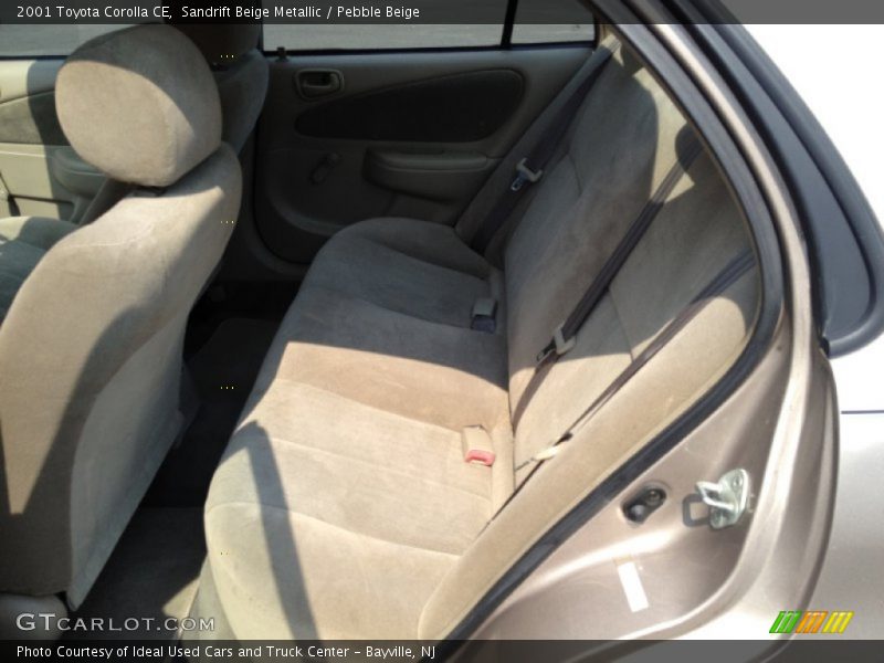 Sandrift Beige Metallic / Pebble Beige 2001 Toyota Corolla CE