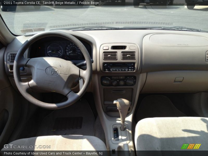 Sandrift Beige Metallic / Pebble Beige 2001 Toyota Corolla CE