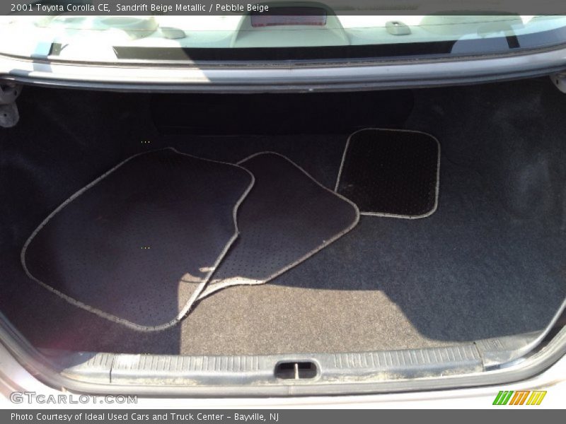 Sandrift Beige Metallic / Pebble Beige 2001 Toyota Corolla CE