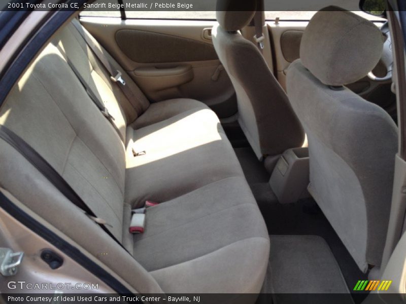 Sandrift Beige Metallic / Pebble Beige 2001 Toyota Corolla CE