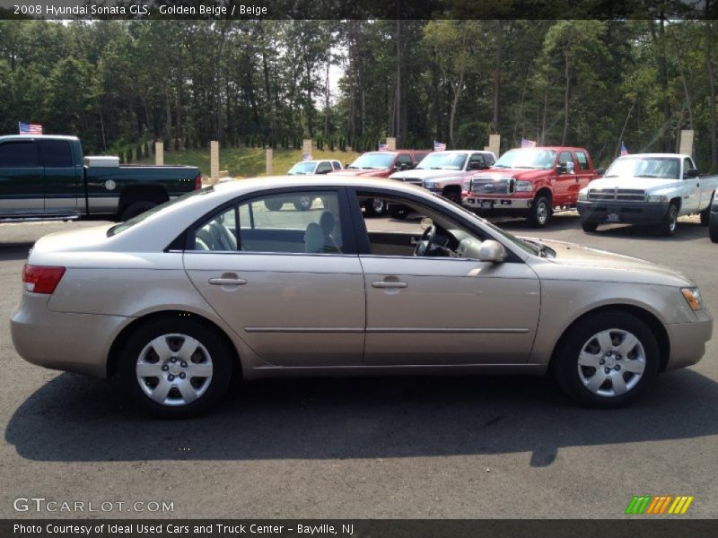 Golden Beige / Beige 2008 Hyundai Sonata GLS