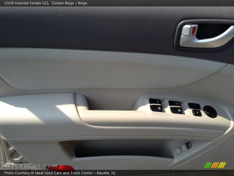 Golden Beige / Beige 2008 Hyundai Sonata GLS