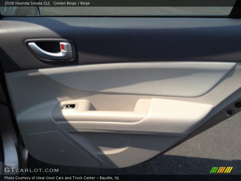 Golden Beige / Beige 2008 Hyundai Sonata GLS