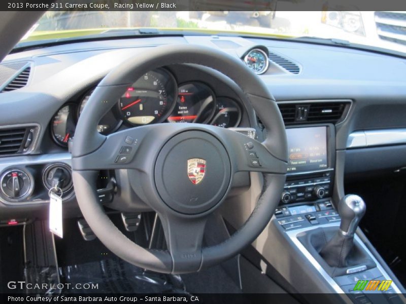 Dashboard of 2013 911 Carrera Coupe