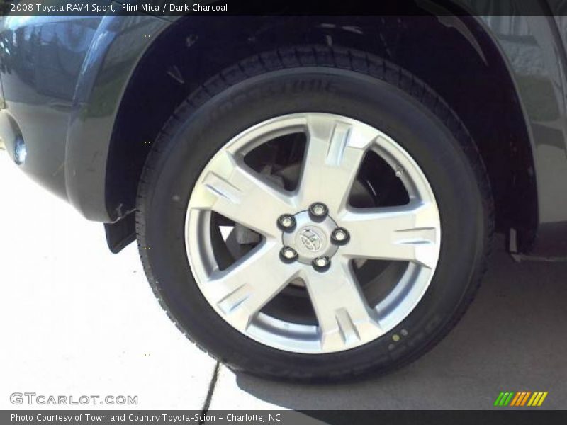 Flint Mica / Dark Charcoal 2008 Toyota RAV4 Sport