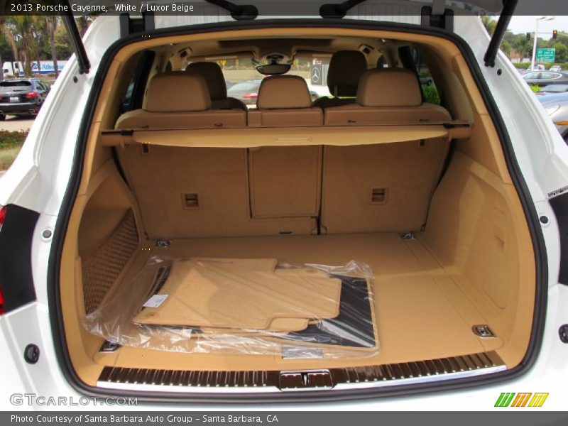  2013 Cayenne  Trunk