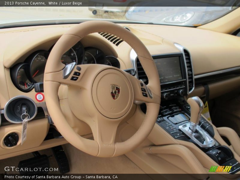 Dashboard of 2013 Cayenne 