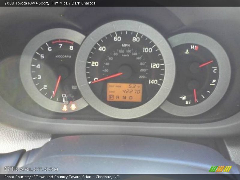 Flint Mica / Dark Charcoal 2008 Toyota RAV4 Sport