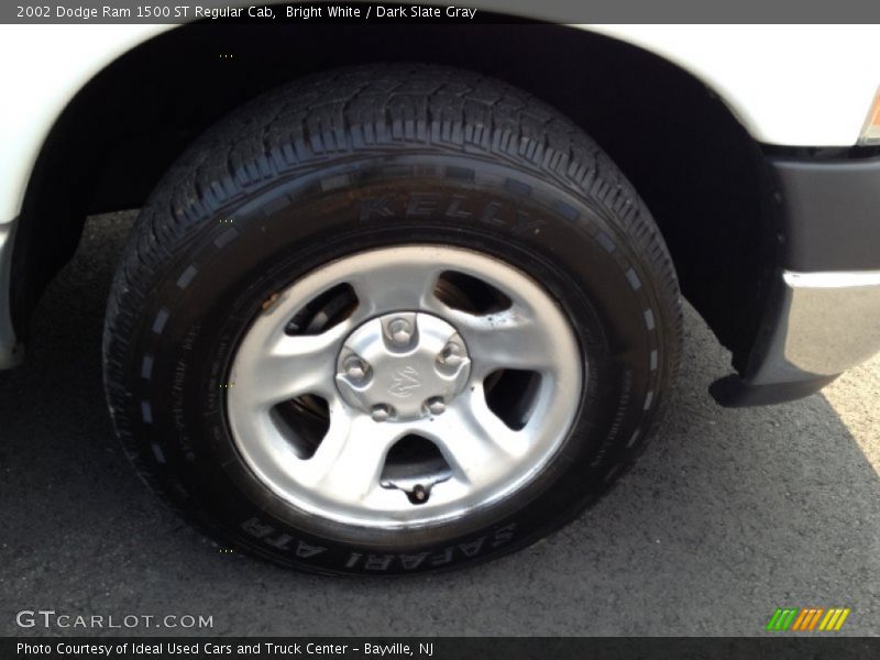 Bright White / Dark Slate Gray 2002 Dodge Ram 1500 ST Regular Cab