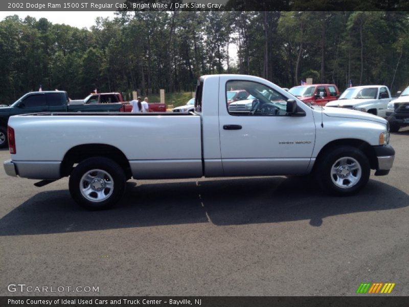 Bright White / Dark Slate Gray 2002 Dodge Ram 1500 ST Regular Cab