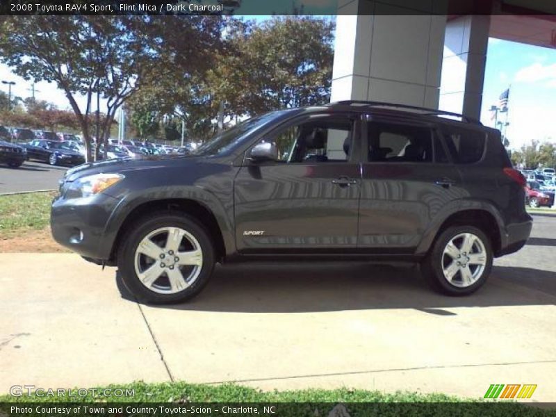 Flint Mica / Dark Charcoal 2008 Toyota RAV4 Sport