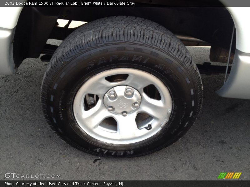 Bright White / Dark Slate Gray 2002 Dodge Ram 1500 ST Regular Cab