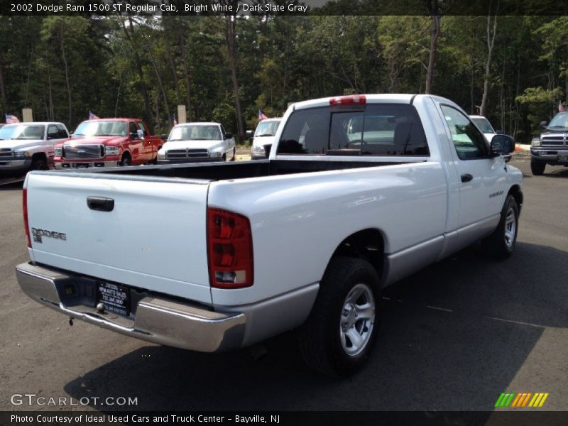 Bright White / Dark Slate Gray 2002 Dodge Ram 1500 ST Regular Cab