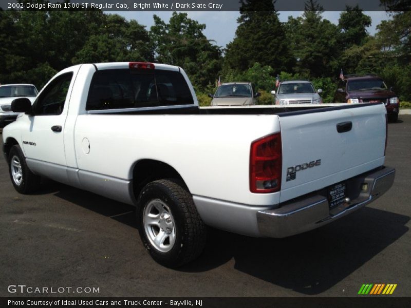 Bright White / Dark Slate Gray 2002 Dodge Ram 1500 ST Regular Cab