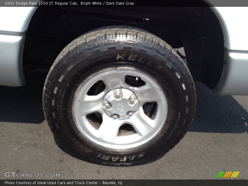 Bright White / Dark Slate Gray 2002 Dodge Ram 1500 ST Regular Cab