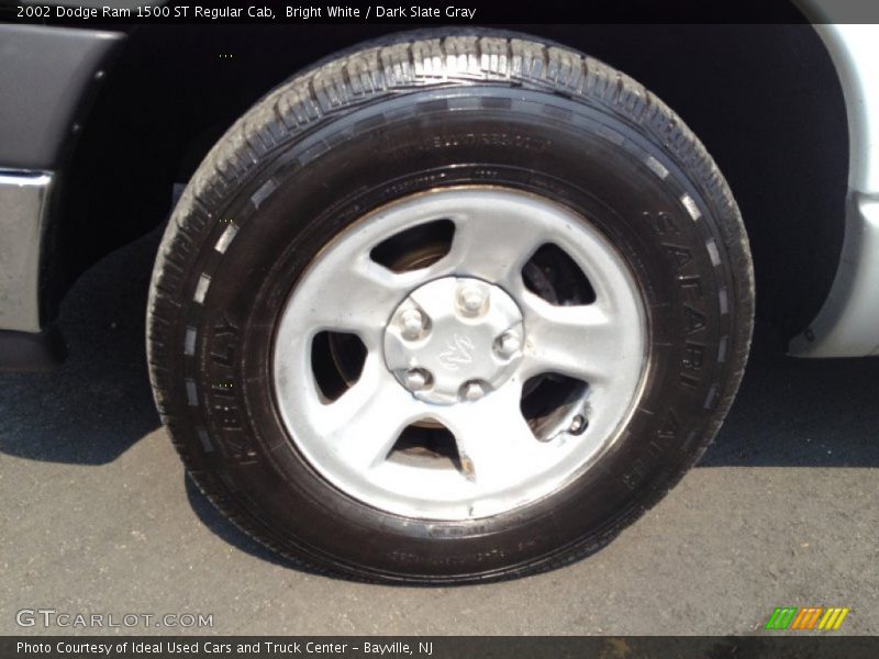 Bright White / Dark Slate Gray 2002 Dodge Ram 1500 ST Regular Cab