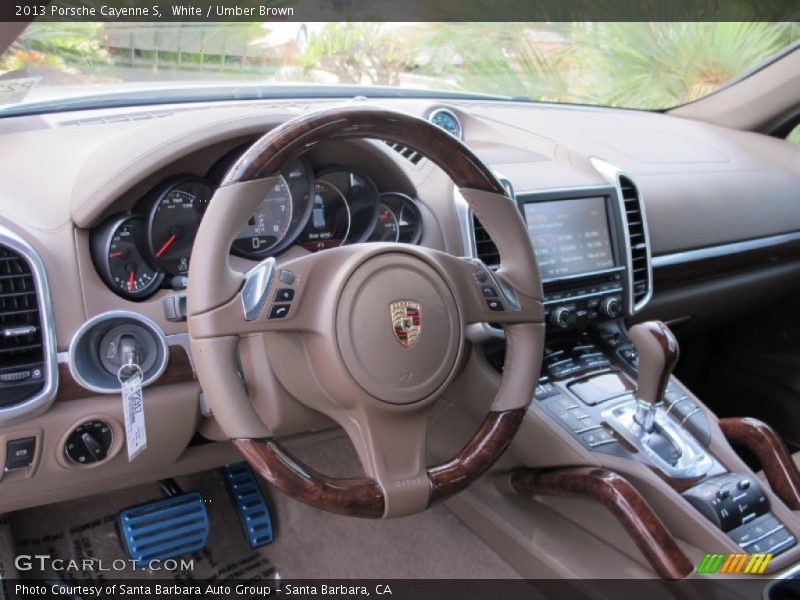 Dashboard of 2013 Cayenne S