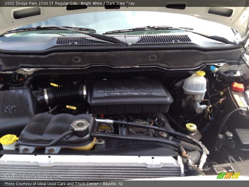 Bright White / Dark Slate Gray 2002 Dodge Ram 1500 ST Regular Cab