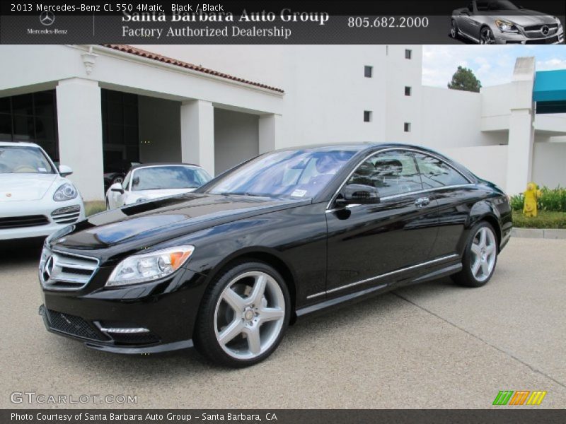 Black / Black 2013 Mercedes-Benz CL 550 4Matic