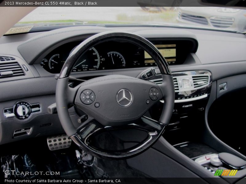 Dashboard of 2013 CL 550 4Matic